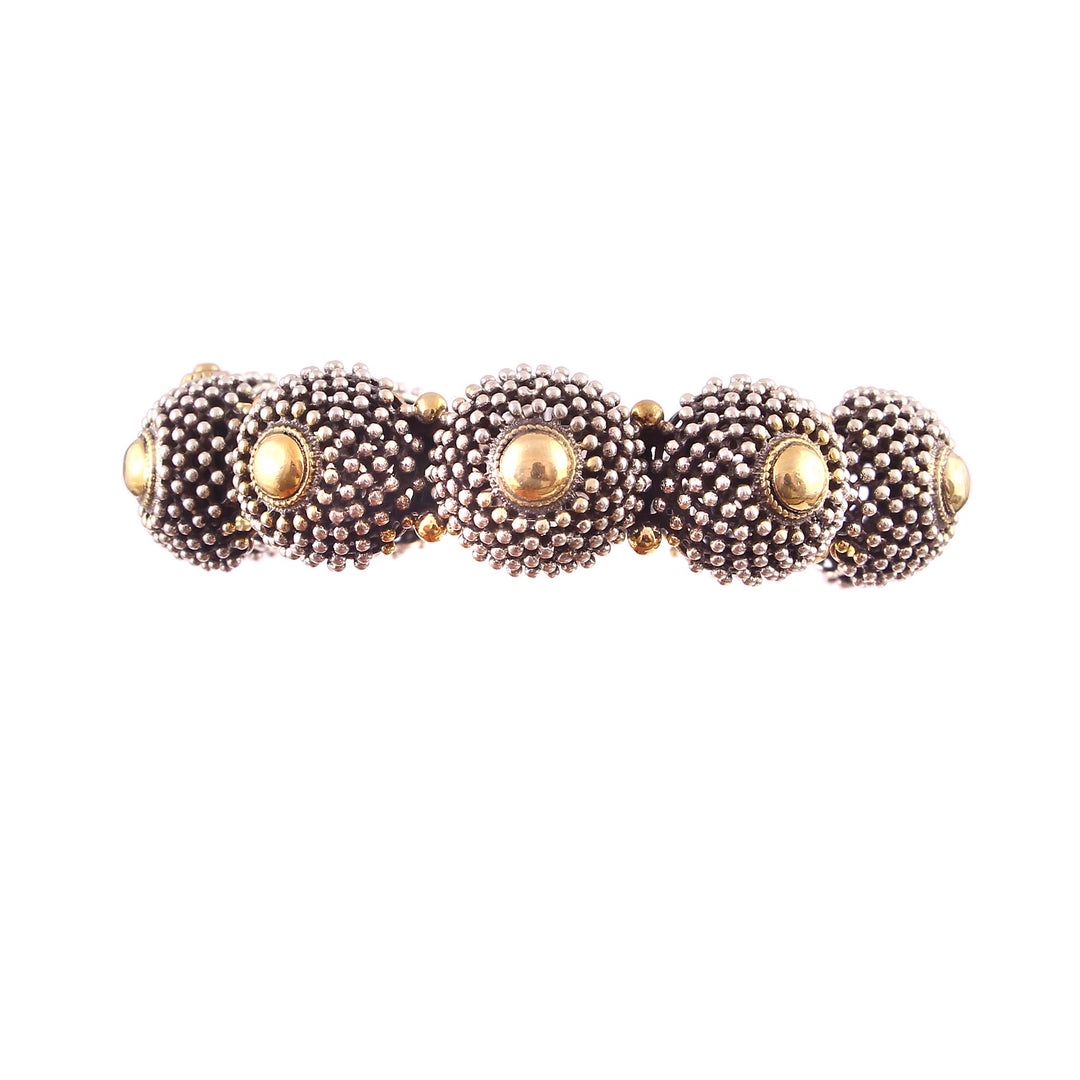 Gold Plated Silver, Statement Adorable Bangle