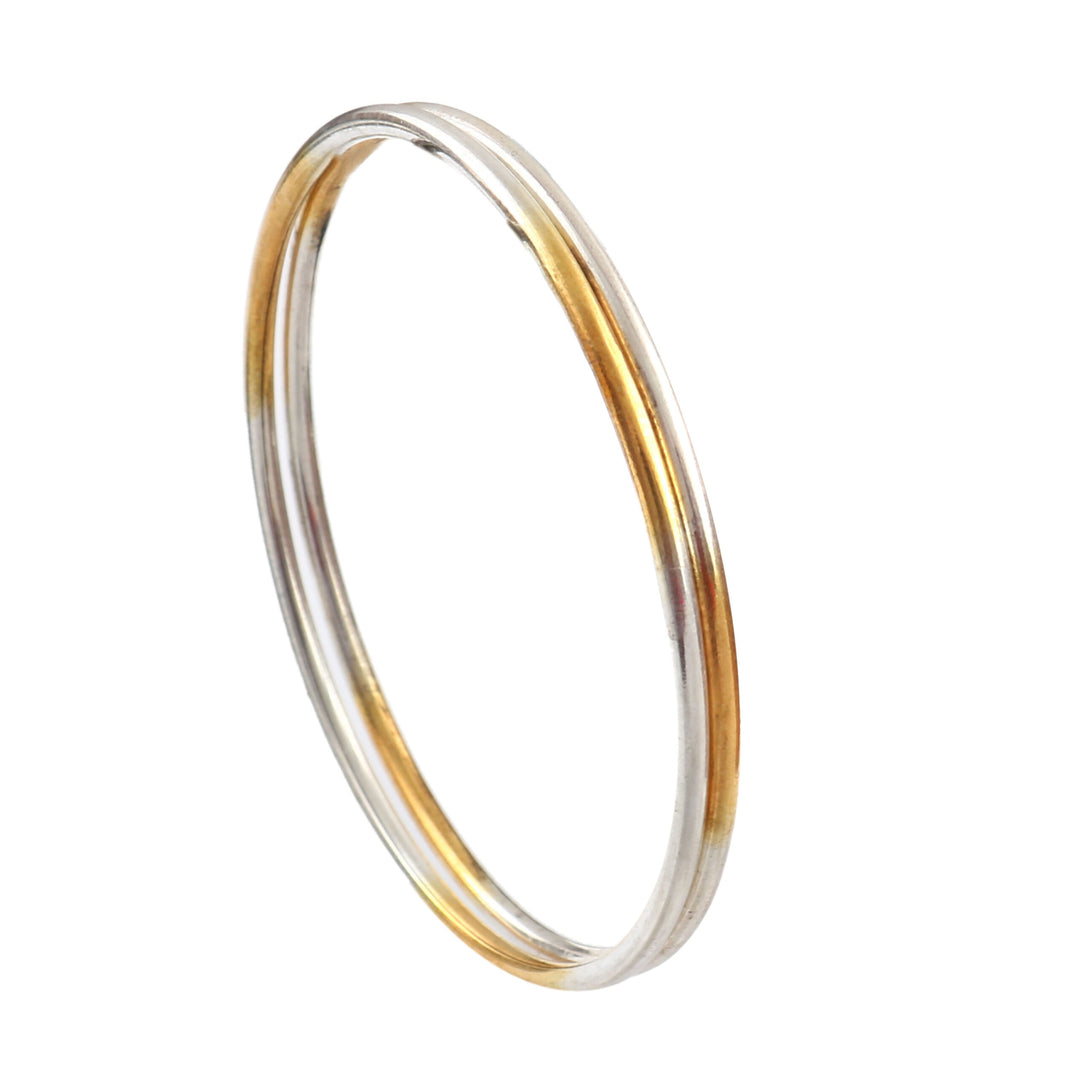 Gold Plated Silver, Classic Bangle