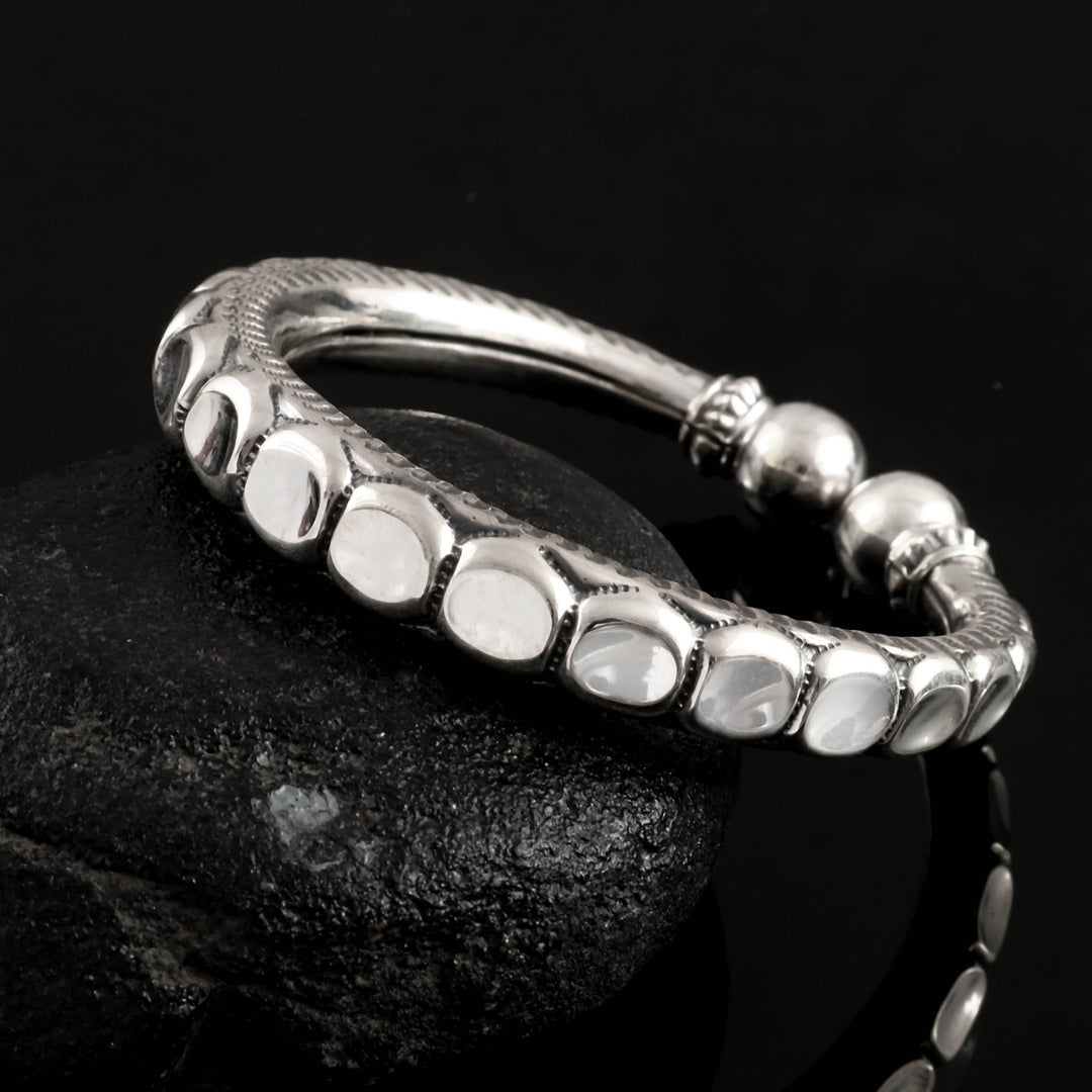 Silver Statement Cuff Adorable Bangle