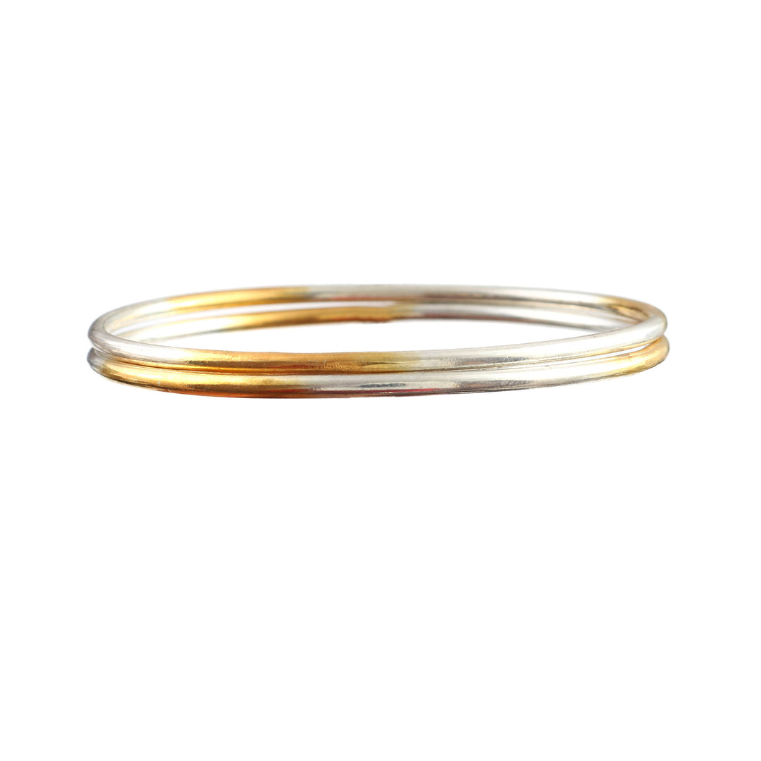 Gold Plated Silver, Classic Bangle